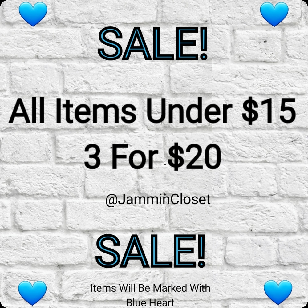 3 For $20 Sale!